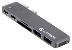 eSTUFF USB-C Slot-in Hub PRO Grey