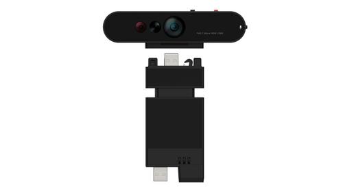 LENOVO ThinkVision MC60 (S) - Webcam - Farbe - 1920 x 1080 - 1080p - Audio - USB 2.0 - MJPEG, YUY2 (4XC1K97399)