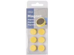 ACTUAL Magnet rund 16mm gul 10/fp