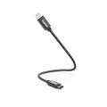 HAMA Charging Cable USB-C to Lightning 0.2m Black