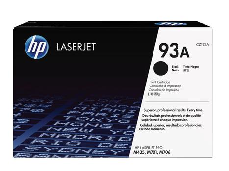 HP 93A - CZ192A - 1 x Black - Toner cartridge - For LaserJet Pro M435nw (CZ192A)