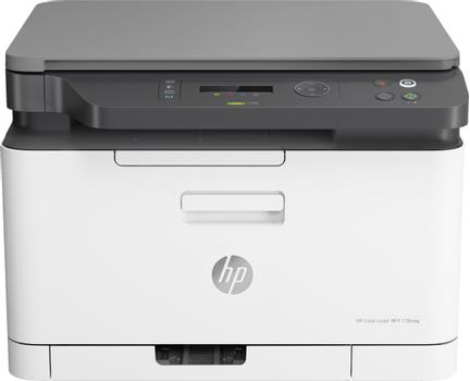 HP P Color Laser MFP 178nw - Multifunction printer - colour - laser - A4 (210 x 297 mm) (original) - A4/Letter (media) - up to 18 ppm (copying) - up to 18 ppm (printing) - 150 sheets - USB 2.0, LAN, Wi-F (4ZB96A#B19)