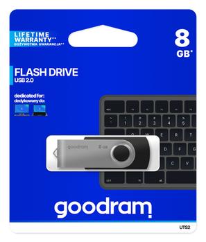 GOODRAM Uts2 Usb Flash Drive 8 Gb Usb  (UTS2-0080K0R11)