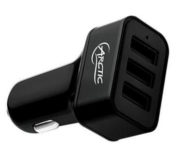 ARCTIC COOLING Charger ARCTIC Car Charger 7200 (3Port USB In-Car) retail (APCCH00003A)