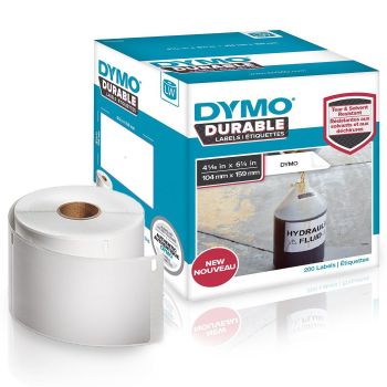 DYMO LW ADRESS LABEL WHITE 104X159MM 1 ROLL A 200 LABELS ACCS (1933086 $DEL)