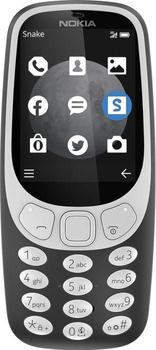 NOKIA 3310 3G RETRO DUAL-SIM CHARCOAL SMD (A00028691 $DEL)