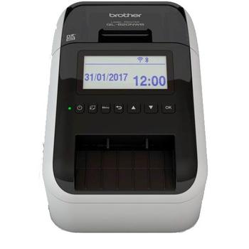 BROTHER QL-820NWBC Label Printer 176mm/sec Wi-Fi Ethernet Bluetooth AirPrint and LCD display (QL820NWBCZW1)