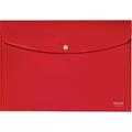 Recycle Dokumentmappe Rød A4 313x285x8mm 60ark