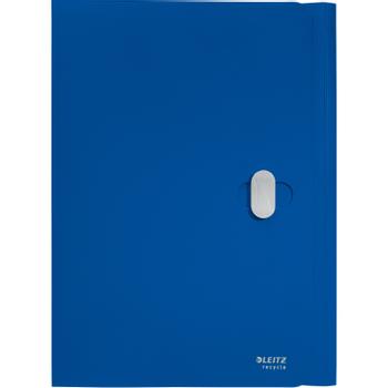 LEITZ Recycle 3-klap mappe Blå A4 320x235x11mm 150ark (46220035*10)