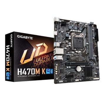 GIGABYTE H470M K (rev. 1.0) Intel H470 Express LGA 1200 (Socket H5) micro ATX (H470M K)