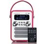 LENCO Portable Pink, White