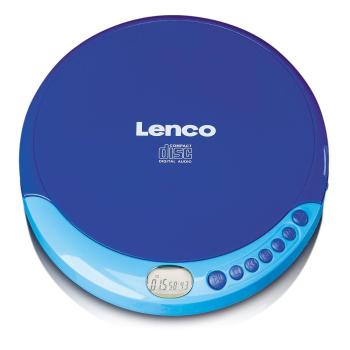 LENCO Cd-011 Portable Cd Player Blue (CD-011BLAU)