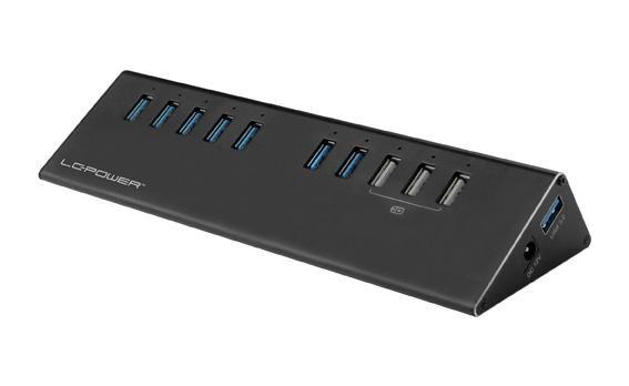LC POWER Interface Hub Usb 3.2 Gen 1 (LC-HUB-ALU-2B-10)