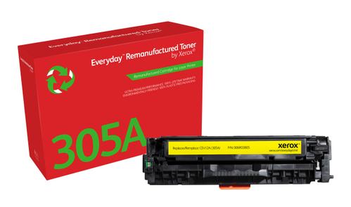 XEROX YELLOW TONER CARTRIDGE LIKE HP 305A FOR COLOR LASERJET PRO 300 SUPL (006R03805)