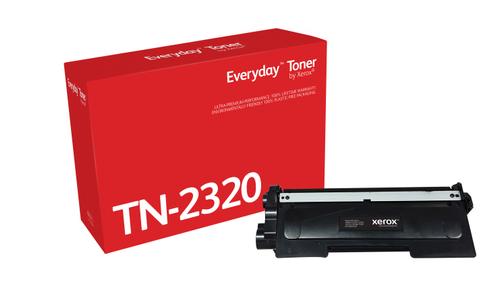 XEROX TONER BLACK CARTRIDGE EQUIVALENT TO BROTHER TN-2320 SUPL (006R04205)