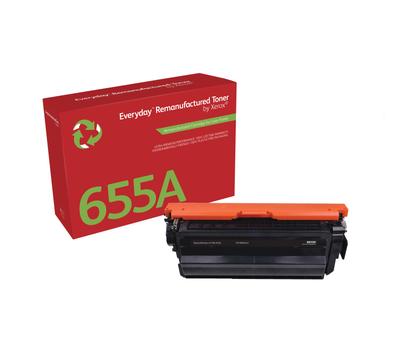 XEROX Everyday Black Toner compatible with HP 655A (CF450A) Standard Capacity NS (006R04343)
