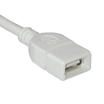 C2G G 3.3ft USB Extension Cable - USB A to USB A Extension Cable - USB 2.0 - White - M/F - USB cable - USB (M) to USB (F) - 0.9 m (81570)