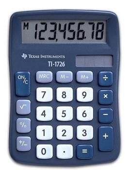 TEXAS TI-1726 - pocket calculator (1726/FBL/11E1/B)