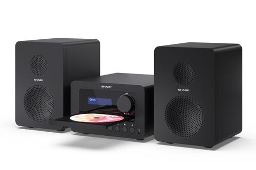 SHARP Tokyo Dab+ Hi-Fi Micro System  (XL-B520D(BK))