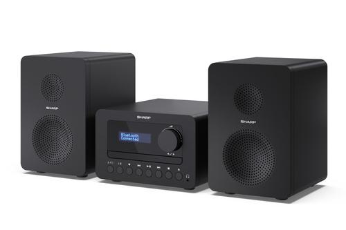 SHARP Tokyo Dab+ Hi-Fi Micro System  (XL-B520D(BK))