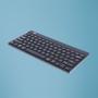 R-GO Tools Compact Break Ergonomic Keyboard, QWERTY (US), Wireless Black