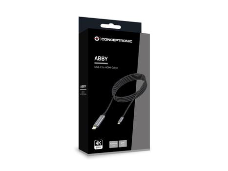 CONCEPTRONIC Usb-C To Hdmi Cable, Male To (ABBY10G)