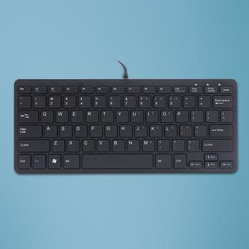 R-GO Tools Ergo compact keyboard (RGOECQYBL)