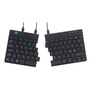 R-GO Tools Split Keyboard (NORDIC), black (RGOSP-NDWIBL)