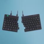 R-GO Tools Split Break Ergonomic Keyboard, QWERTY (ES), Wired Black (RGOSP-ESWIBL)