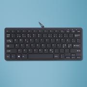 R-GO Tools Compact Keyboard (NORDIC)Black