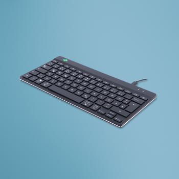 R-GO Tools R-Go Compact Break Keyboard,  (RGOCODEWDBL)