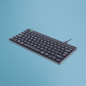 R-GO Tools R-Go Compact Break Keyboard,  (RGOCOUKWDBL)