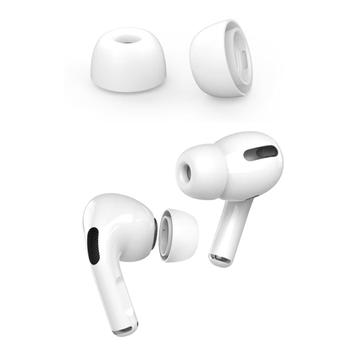 APPLE Earbuds in Silicone for Apple AirPods Pro 2 Small & 2 Large - White (AIRPPRO-BUD)