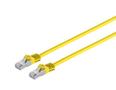 MICROCONNECT CAT 7 S/FTP  RJ45 YELLOW 0.25m