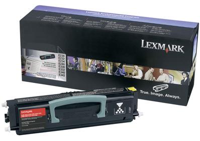 LEXMARK E23X / E33X toner cartridge black standard capacity 2.500 pages 1-pack return program (24040SW)