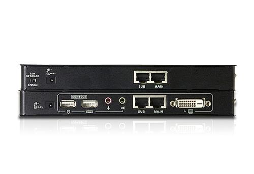 ATEN KVM Extender USB CE602 DVI-D(2560x1600),  USB, RS232, opptil 60m (CE602)