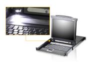ATEN KVM-console 17"" LCD 16 x SPHD,1U, Nordic keyboard (CL5716M)