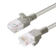 MICROCONNECT U/UTP CAT6A Slim 0.25M Grey