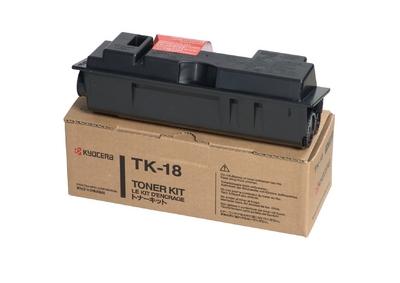 KYOCERA TK18 Black Toner Cartridge 7.2k pages - 1T02FM0EU0 (1T02FM0EU0)