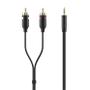 BELKIN Audio 3.5mm/2XRCA M/M 2M Portable black