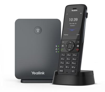 Yealink W78P DECT package incl. W78H handset & W70B IP-base station, max 10 handsets (W78P)
