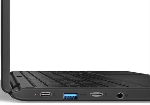 LENOVO 500E Chromebook N3450 11.6inch HD IPS GL TOUCH 4GB LPDDR4 32GB EMMC IntelHD500 CHROME INTEL7265 2X2 AC+BT4.2 TopSeller (ND) (81ES0005NC)