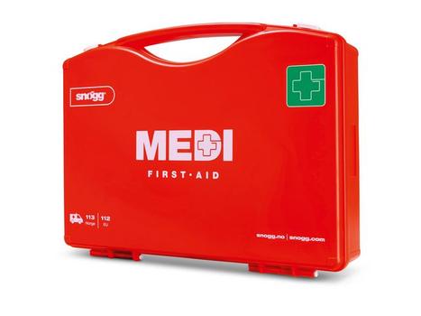 SNØGG Førstehjelpskoffert SNØGG Medi 10 pers. (021058)
