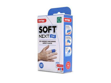 SNØGG Plaster Soft NEXT 6cmx1m Blå (012323)