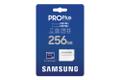 SAMSUNG g PRO Plus MB-MD256SA - Flash memory card (microSDXC to SD adapter included) - 256 GB - A2 / Video Class V30 / UHS-I U3 - microSDXC UHS-I - blue (MB-MD256SA/EU)