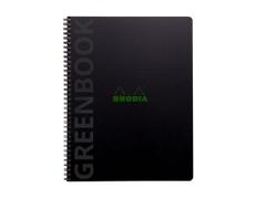 RHODIA Notatbok RHODIA GreenBook A4+ 90g linjer