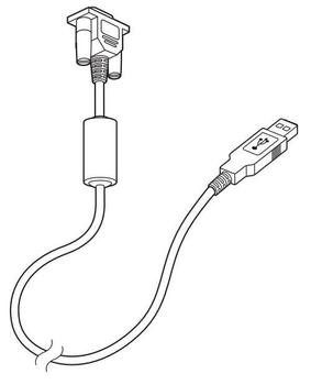 HONEYWELL USB cable, straight, 2.9m (52-52559-N-3-FR)