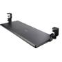 STARTECH Under Desk Keyboard Tray Clamp-on Keyboard Holder Up to 12kg/26.5lb Height Adjustable Ergonomic Sliding Keyboard Drawer