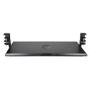 STARTECH Under Desk Keyboard Tray Clamp-on Keyboard Holder Up to 12kg/ 26.5lb Height Adjustable Ergonomic Sliding Keyboard Drawer (KEYBOARD-TRAY-CLAMP1)