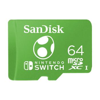 SANDISK MicroSDXC card NintendoSwitch 64G Yosi (SDSQXAO-064G-GN6ZN)